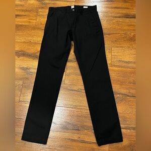 Gap Men’s 32x32 Slim Black Dress Pants Chinos Bottoms Buttons